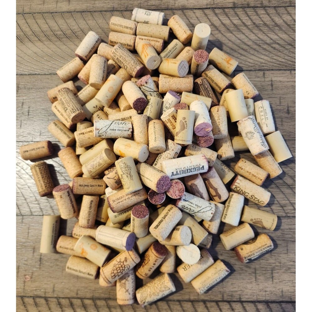 Large Mixed Lot of 144 Used Wine Corks Great for Crafting Crafts Projects